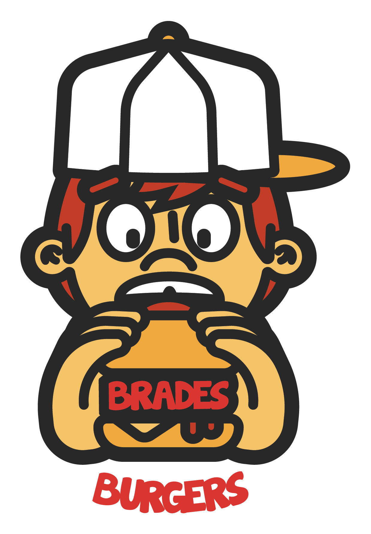 Brades Burgers logo