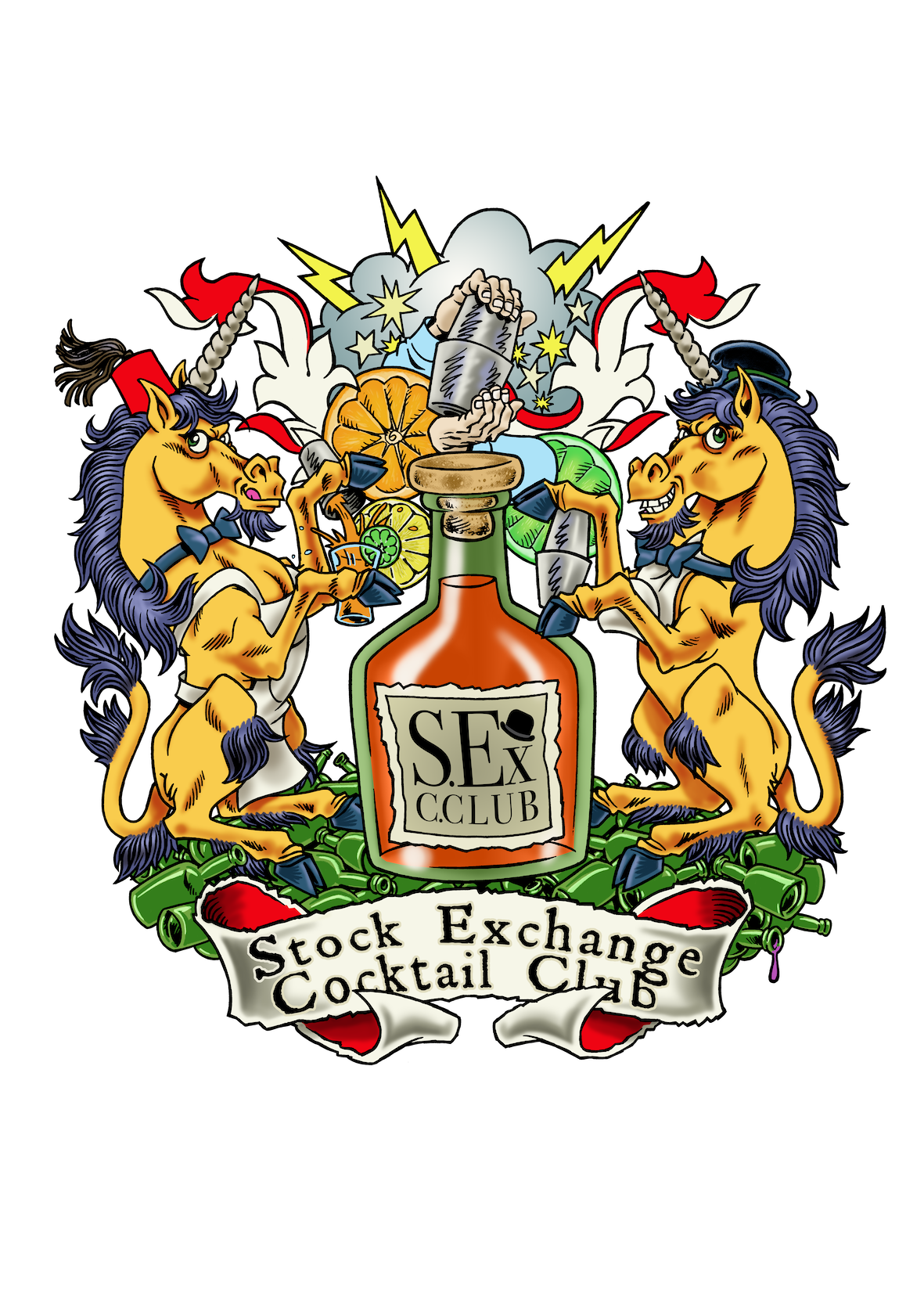 Stock Exchange Cocktail Club logo